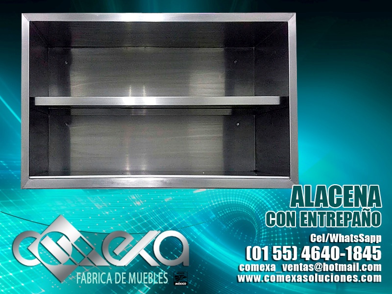 ALACENA CON ENTREPAÑO