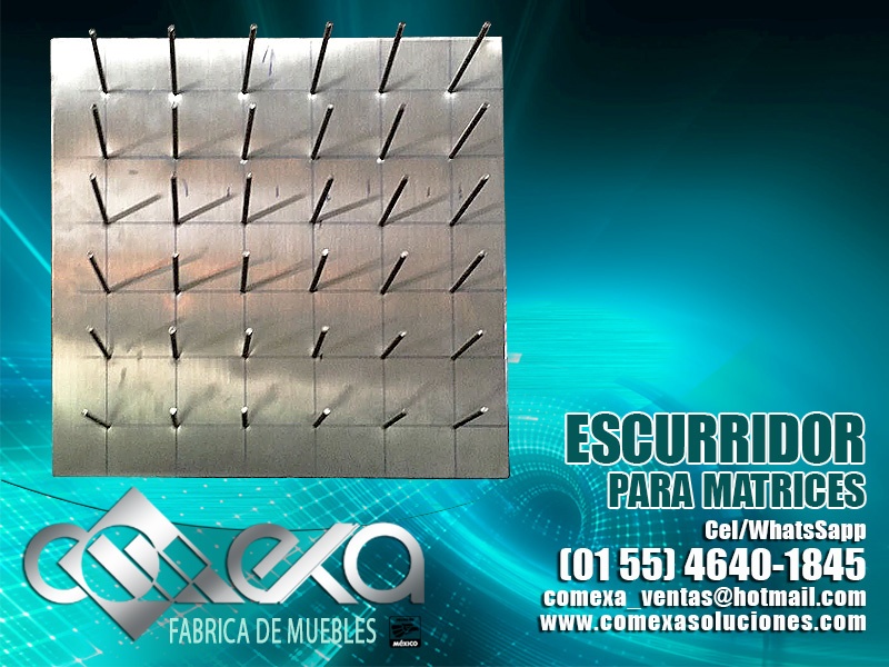 ESCURRIDOR DE ACERO INOXIDABLE