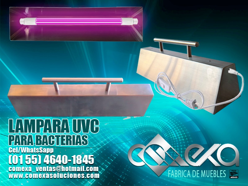 LAMPARA UVC PARA BACTERIAS