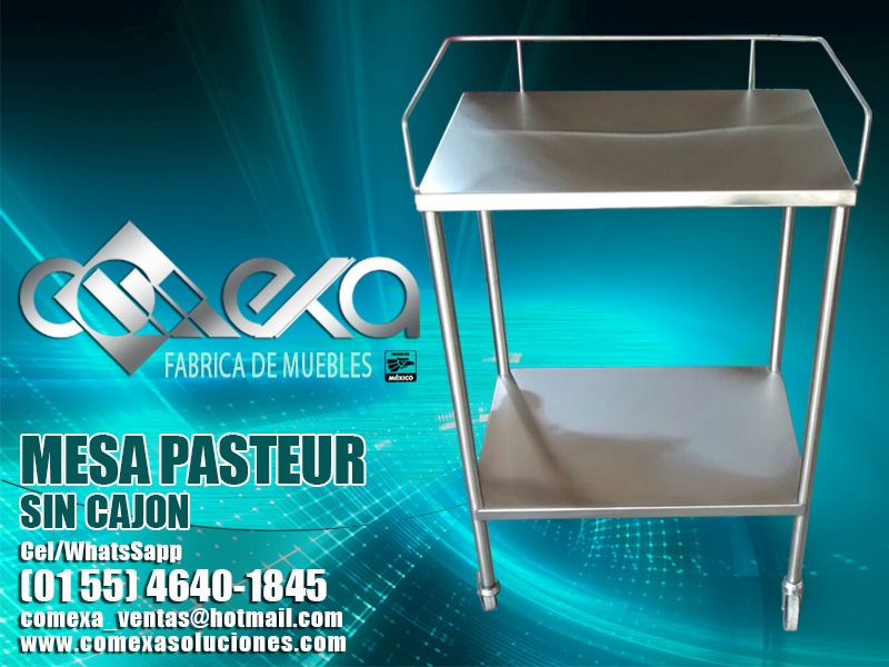 MESA PASTEUR SIN CAJON