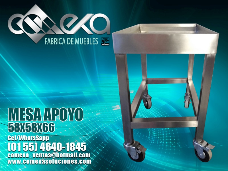 MESA APOYO 58X58X66