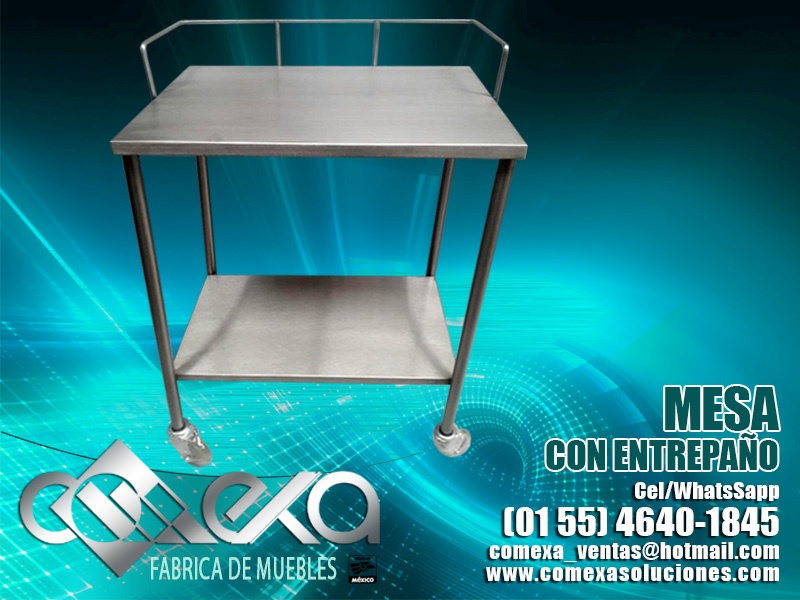 MESA CON ENTREPAÑO